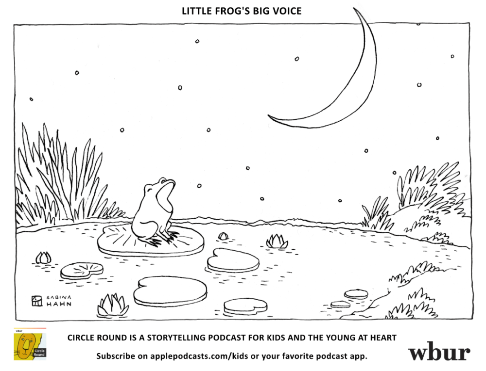 (&quot;Little Frog’s Big Voice&quot; by Sabina Hahn)