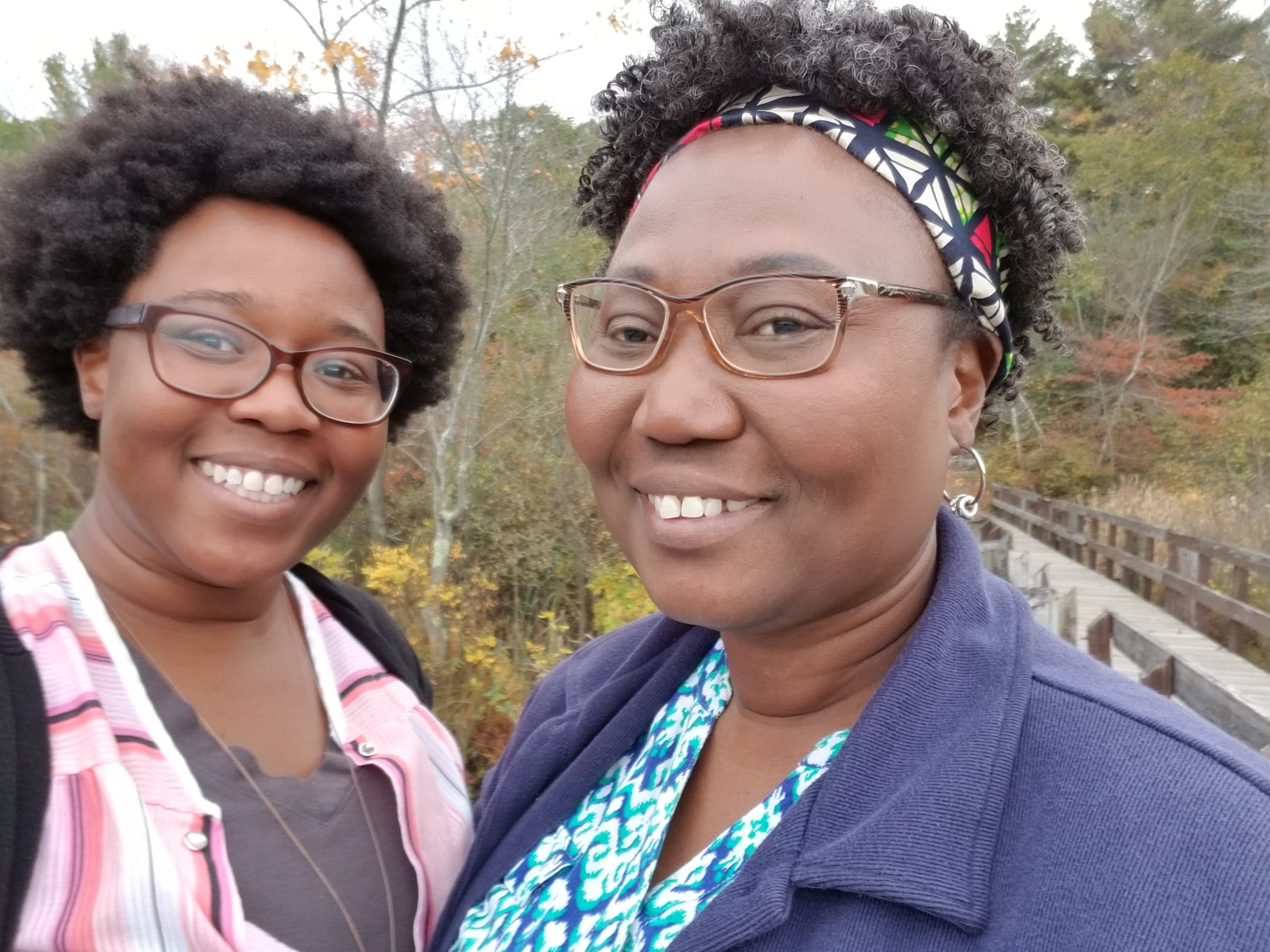 The author and her mother (Courtesy)