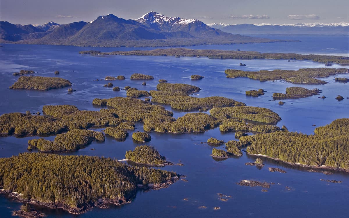 At nearly 17 million acres, about the size of the state of West Virginia, the Tongass National Forest fringes the coastal panhandle of Alaska and covers thousands of islands. (©Amy Gulick)