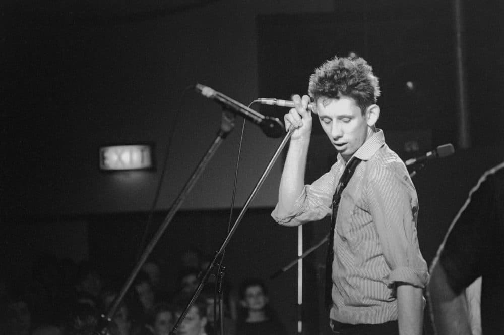 Shane MacGowan live onstage in 1988, from &quot;Crock of Gold: A Few Rounds with Shane MacGowan.&quot; (Courtesy Magnolia Pictures)