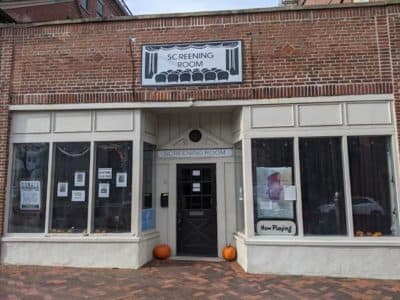 An exterior view of The Screening Room in Newburyport. (Courtesy)