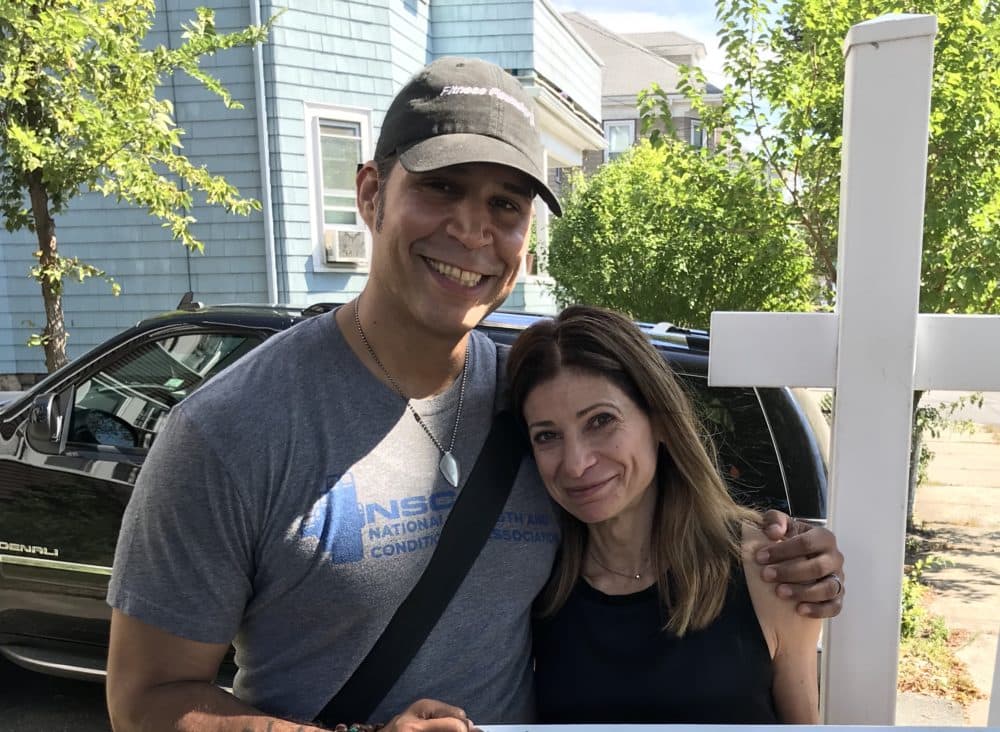 Julio Salado and his girlfriend, Liz Porcari, have both had COVID-19 in the last month. He recovered, but she is still mostly bedridden with symptoms including fever, cough and extreme fatigue. (Courtesy)