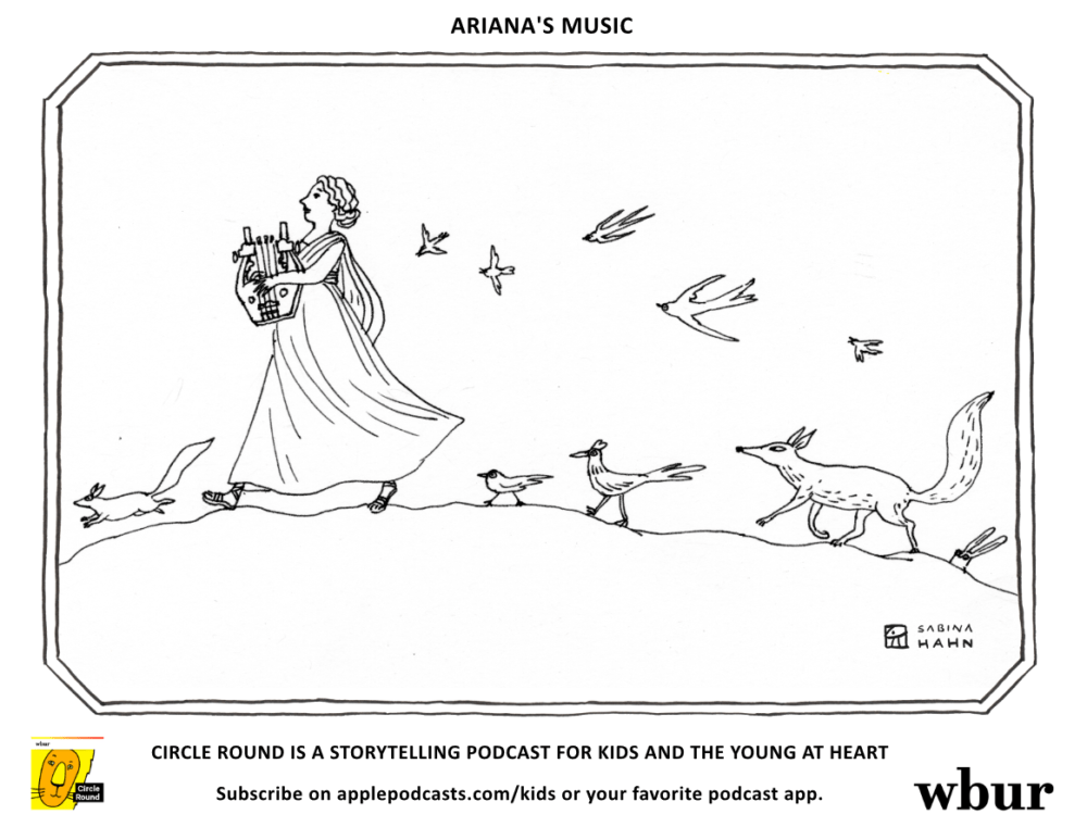 (&quot;Ariana's Music&quot; by Sabina Hahn)