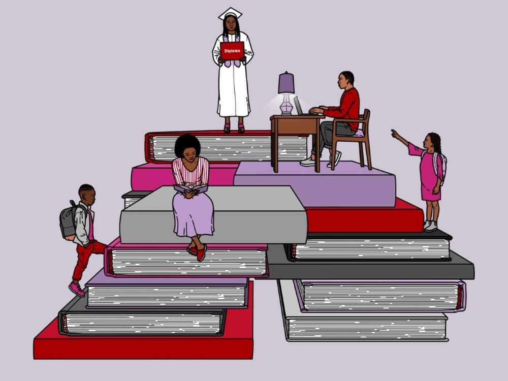 Art from Michelle Singletary's "Sincerely, Michelle" series. (Illustration by Eliana Rodgers for The Washington Post)