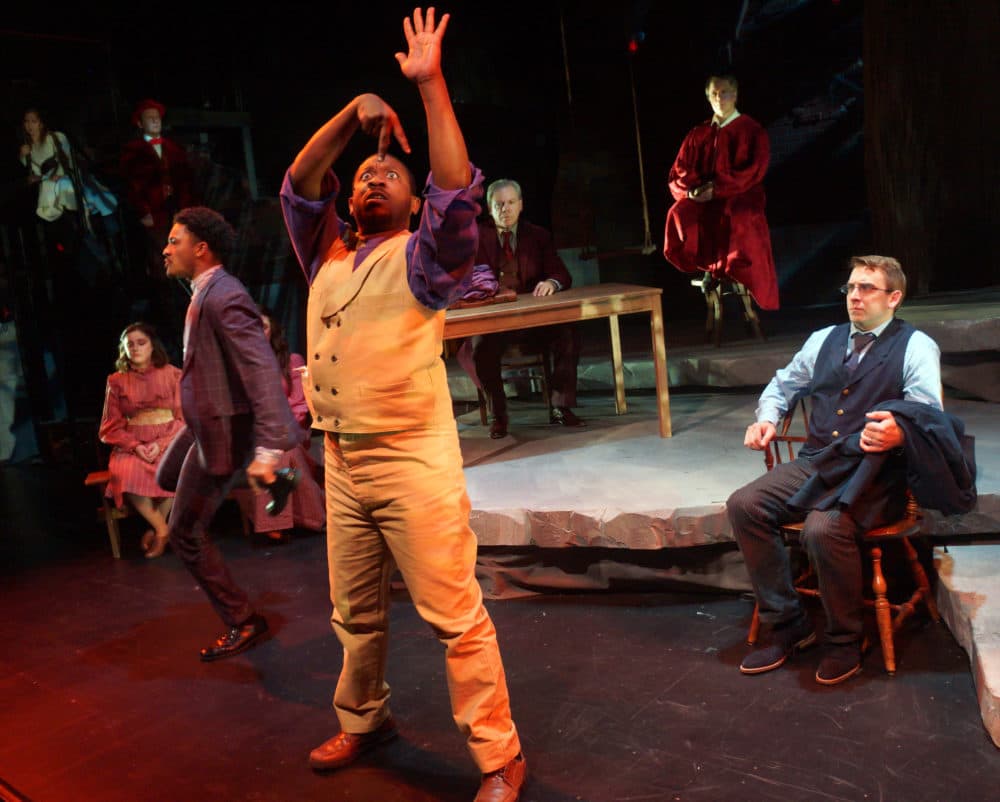Elbert &quot;EJ&quot; Joseph (foreground) in Moonbox Productions' staging of &quot;Parade.&quot; (Courtesy Sharman Altshuler)