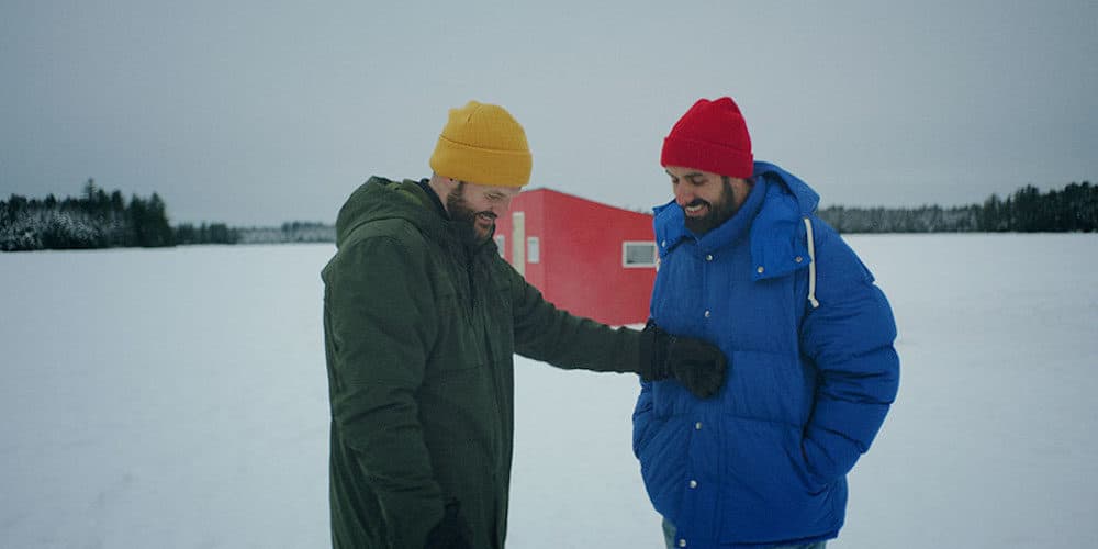 Kyle Marvin (left) and Michael Angelo Covino in &quot;The Climb.&quot; (Courtesy Sony Pictures Classics)