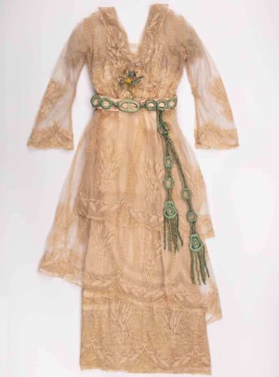 Lucy Duff Gordon, dress, 1913-15, for Lucile Ltd. Peabody Essex Museum, gift of James J. Minot, 1979. (Courtesy Bob Packert/PEM)