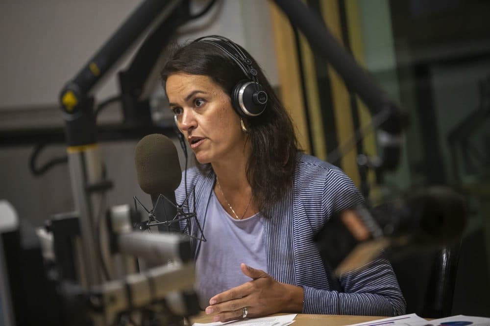 Boston City Councilor At-Large Annissa Essaibi-George. (Jesse Costa/WBUR)