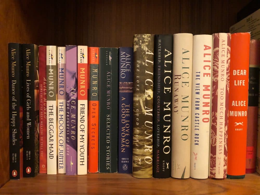 The complete Alice Munro. (Carol Towson photo for WBUR)