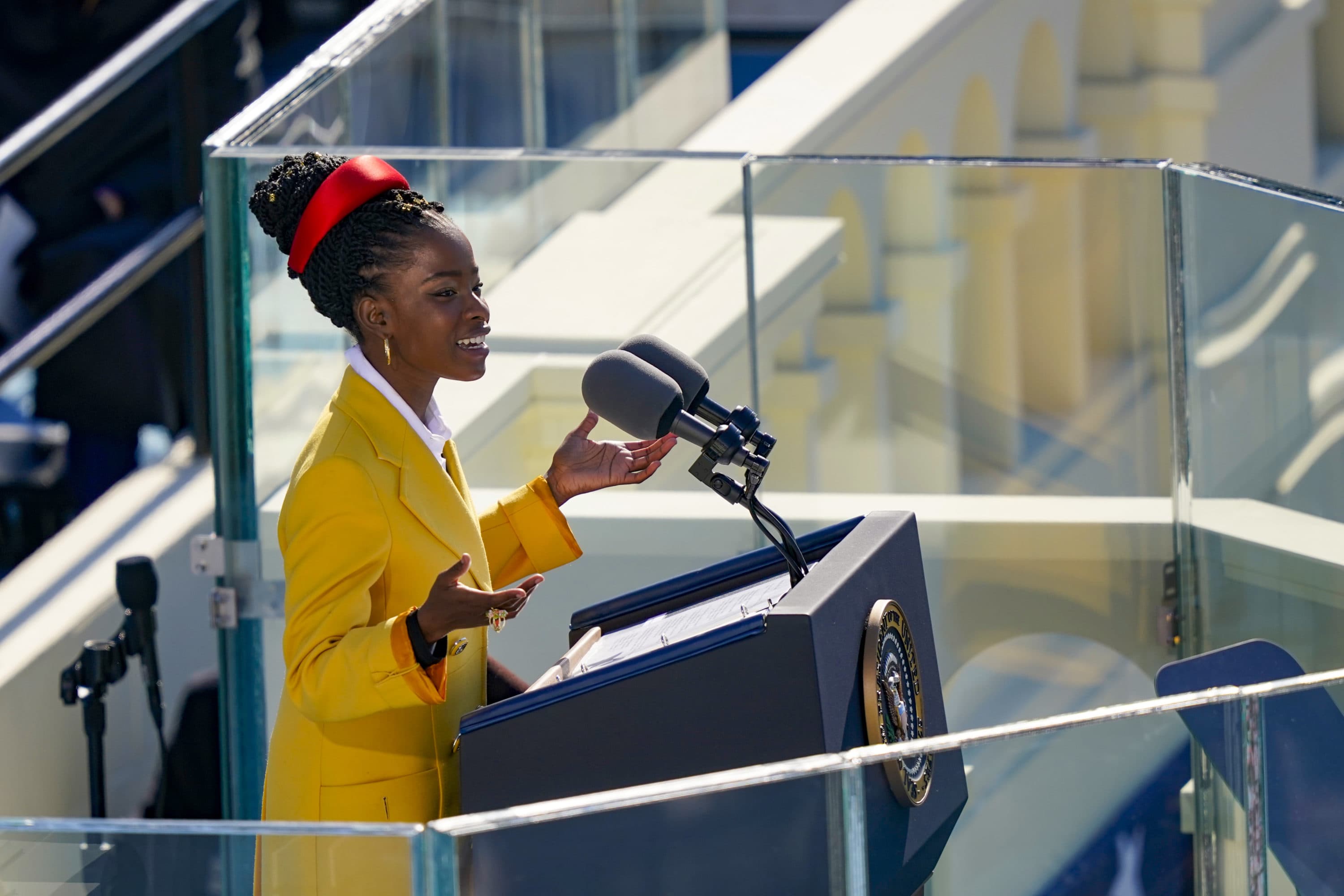 Amanda Gorman's Poetry Opened The Door, And 'Let Everyone In'