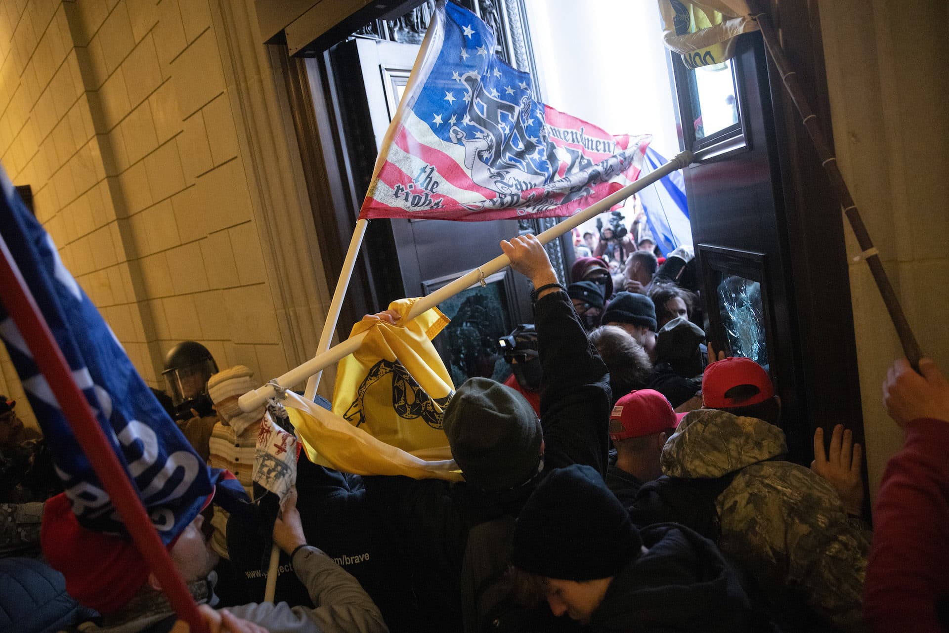 A pro-Trump mob breaks into the U.S. Capitol. (Win McNamee/Getty Images)