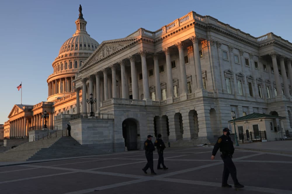 The U.S. Capitol is seen Jan. 7, 2021 in Washington, DC. ( Alex Wong/Getty Images)