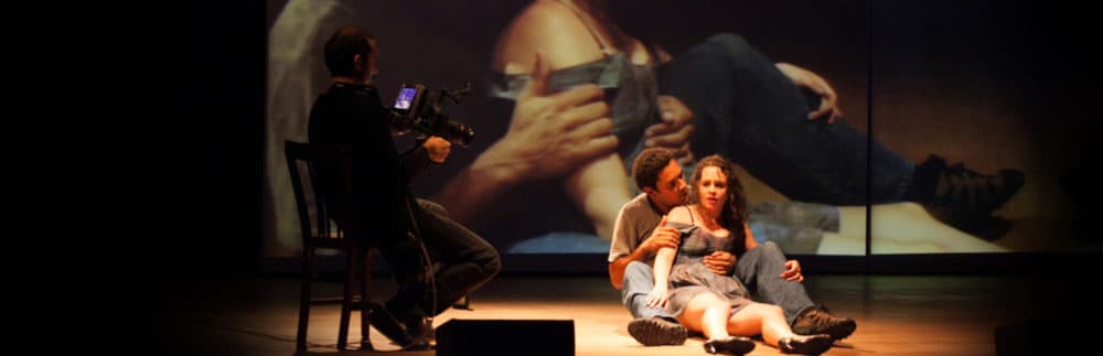 Julia Bernat and Rodrigo dos Santos in &quot;Julia,&quot; a Brazilian adaption of &quot;Miss Julie,&quot; presented by ArtsEmerson. (Courtesy)