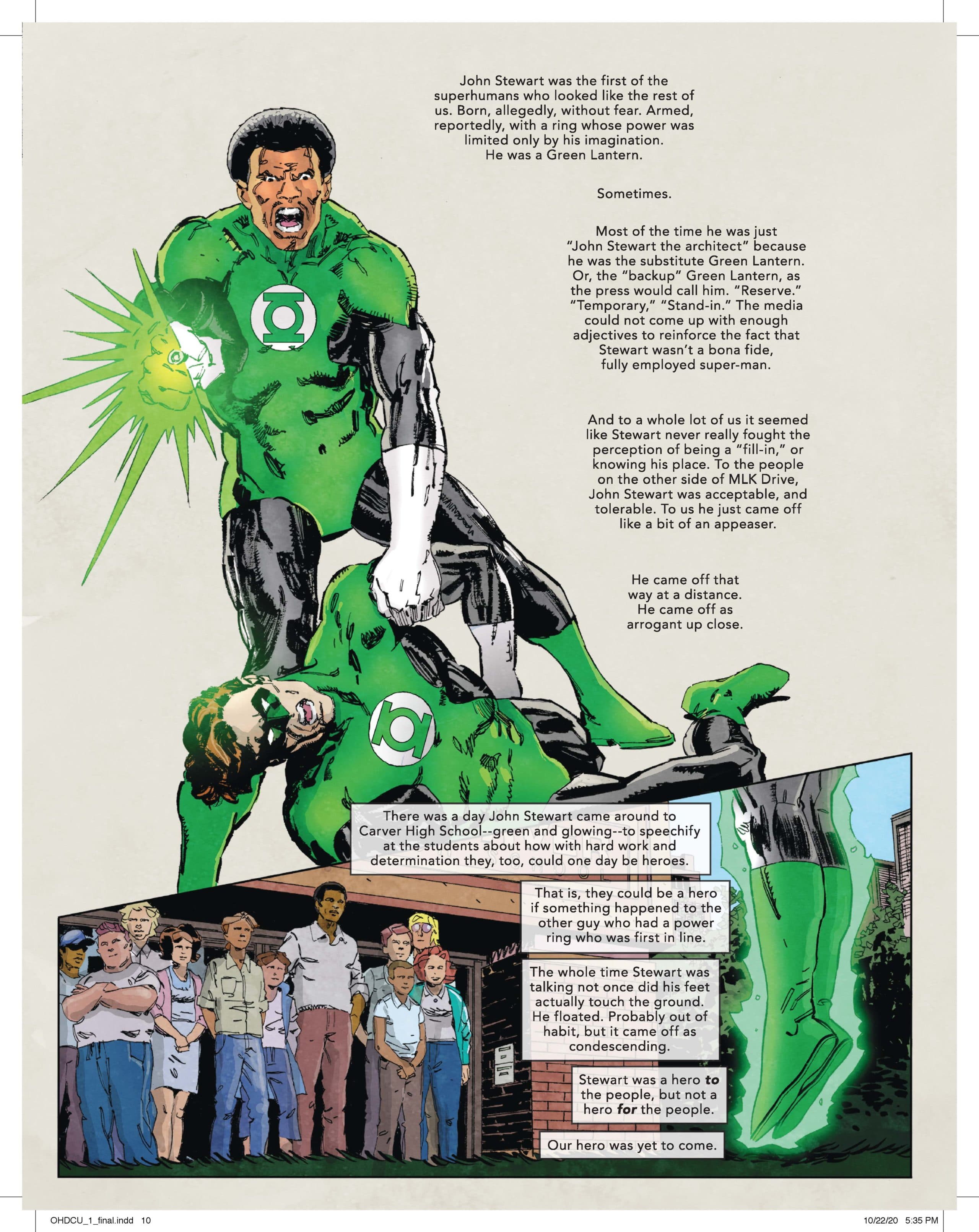 A page from "The Other History of the DC Universe." (DC)