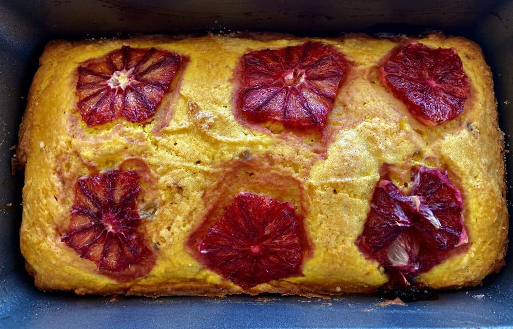 Turmeric-Ginger Blood Orange Cake (Kathy Gunst)