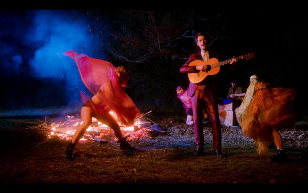 A still from Billy Wylder's music video for their song &quot;Santiago.&quot; (Courtesy Daymian Mejia)