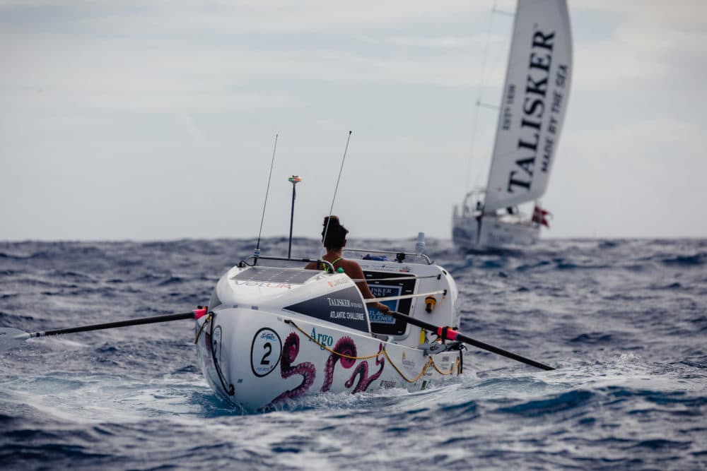 Jasmine Harrison sailing. (Atlantic Campaigns)