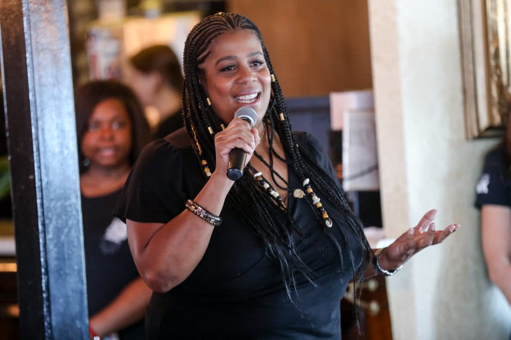 Rue Mapp speaks at the an event on July 7, 2018 in New Orleans, Louisiana. (Josh Brasted/Getty Images for National Park Foundation)