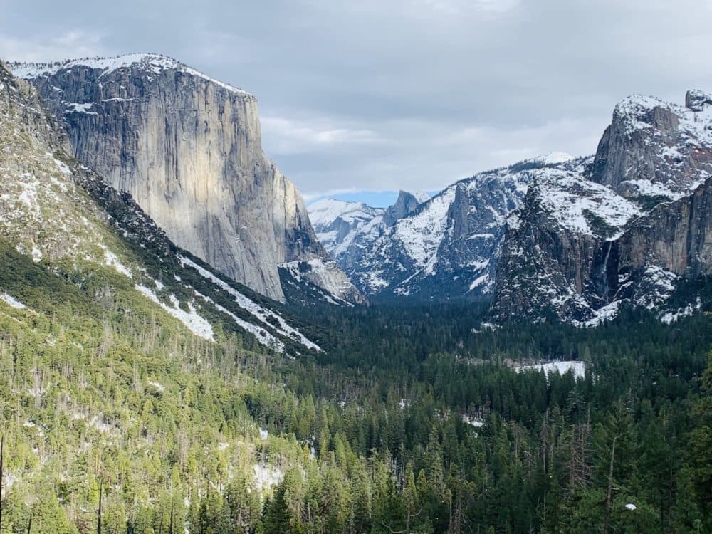 Yosemite National Park in the snow. (Jamie Richards/NPS Photos)