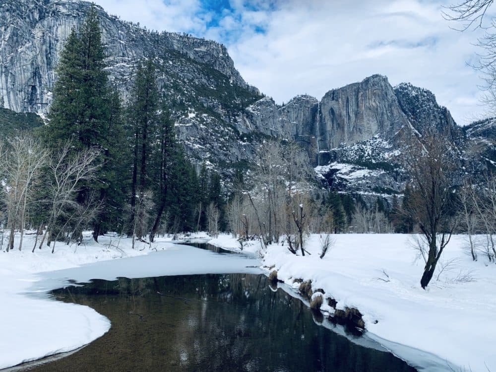  Yosemite National Park in the snow. (Jamie Richards/NPS Photos)