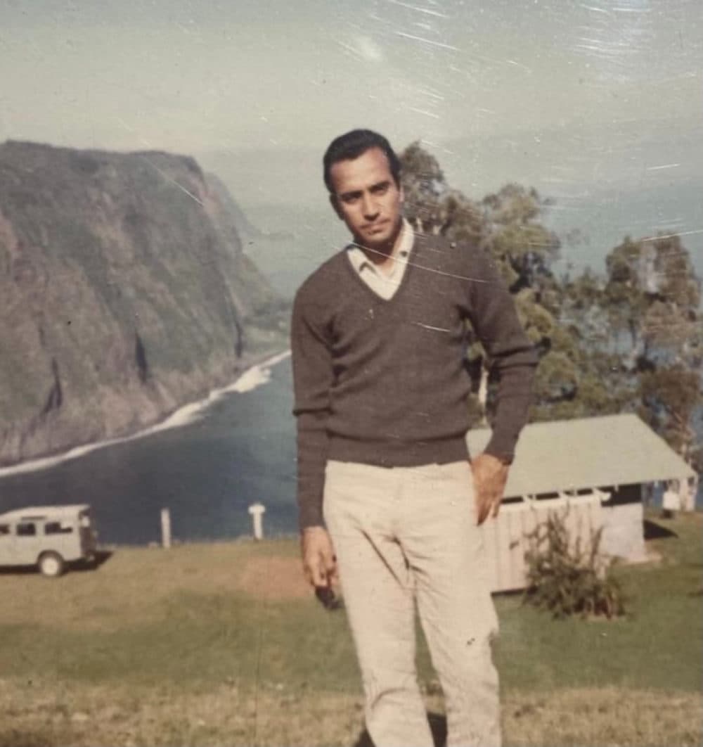 Salman, pictured in the late 1960s, in Honolulu, Hawaii. (Courtesy)