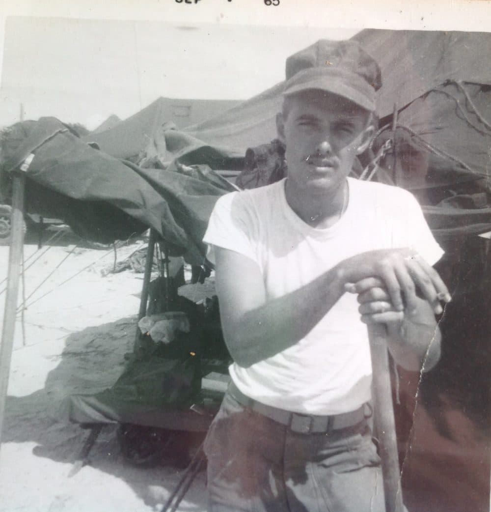 Ivan Forbis from his days serving in the Vietnam War. (Courtesy)