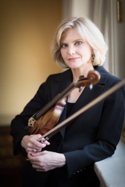 Boston Symphony Orchestra violinist Wendy Putnam founded and directs the Concord Chamber Music Society. (Courtesy Pierce Harman)