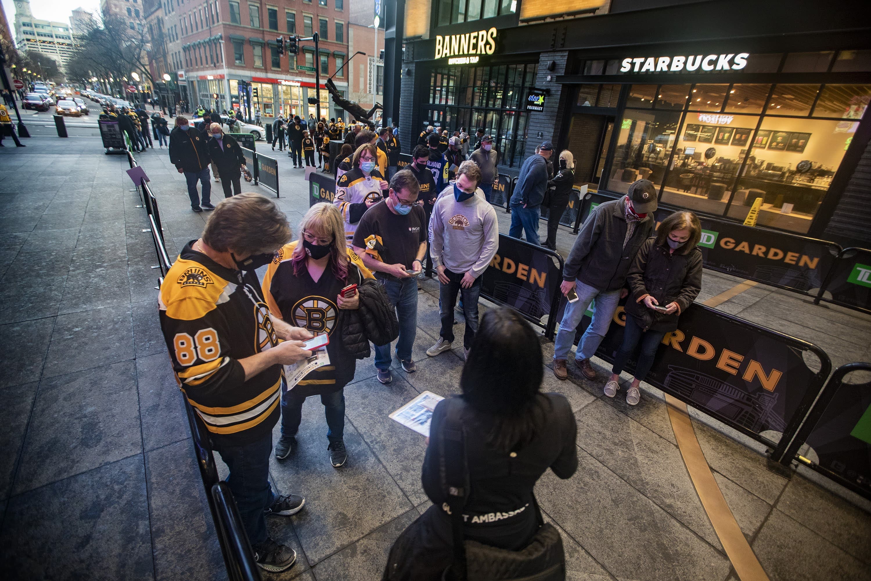 TD Garden ready to welcome back fans for Bruins game
