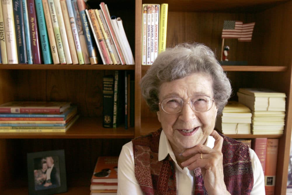 Beverly Cleary, then 90, at home in Carmel Valley, Calif. in 2006. (Christina Koci Hernandez/San Francisco Chronicle via Getty Images)