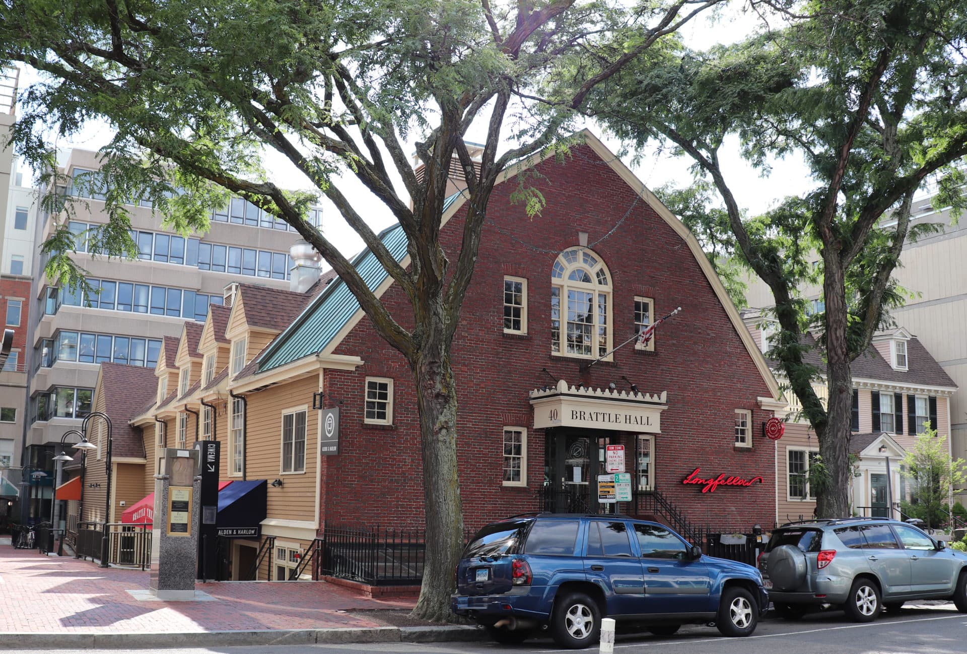 The exterior of the Brattle Theatre. (Courtesy Brattle Film Foundation)