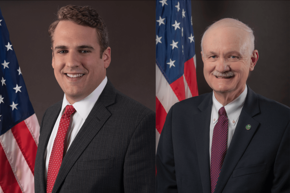 James Danly and Mark Christie were appointed to FERC by President Trump on Feb. 12, 2020 and Jan. 4, 2021, respectively. (Courtesy of FERC.)