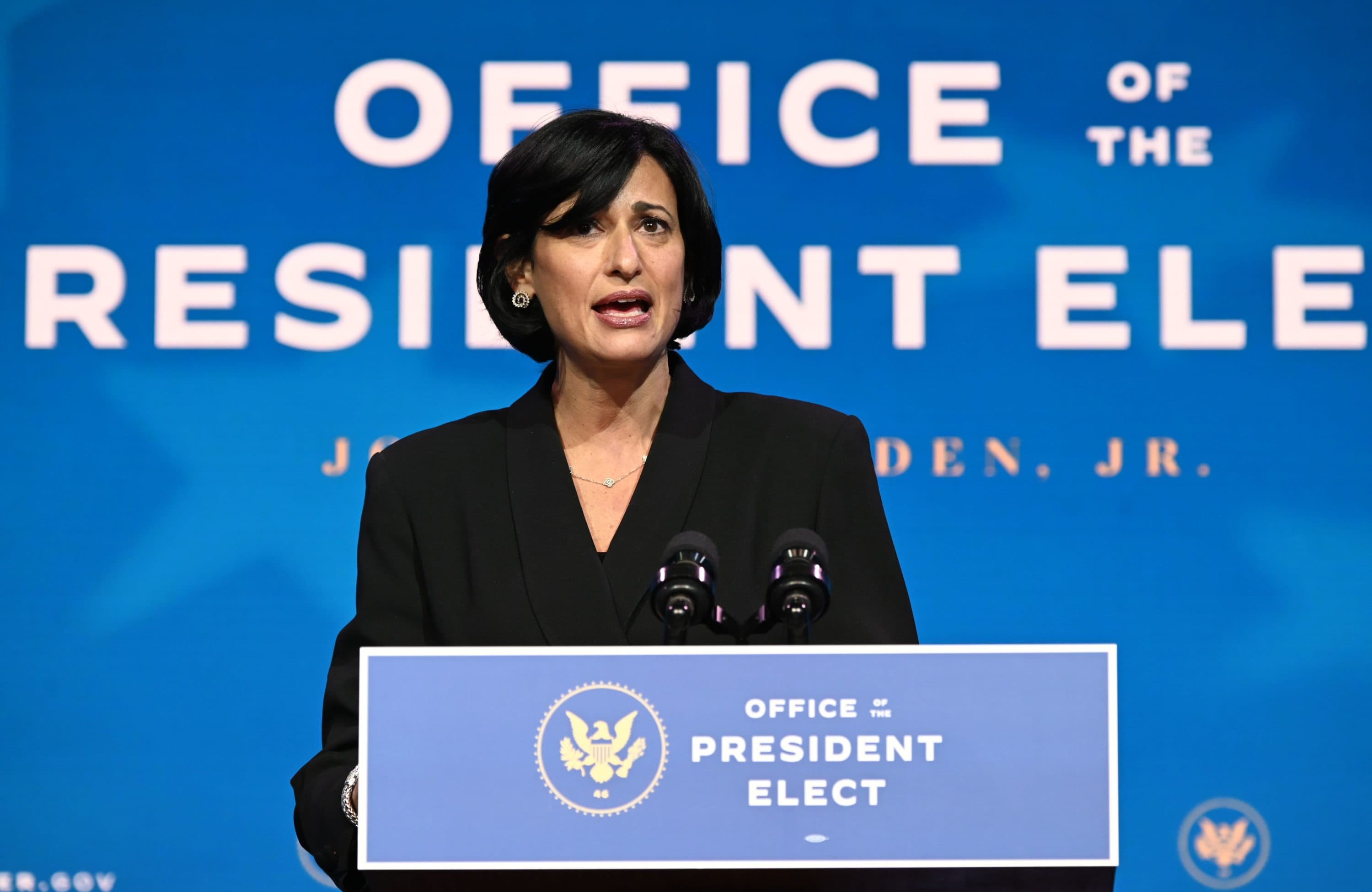 Rochelle Walensky, director of the Centers for Disease Control and Prevention. (Jim Watson/AFP via Getty Images)