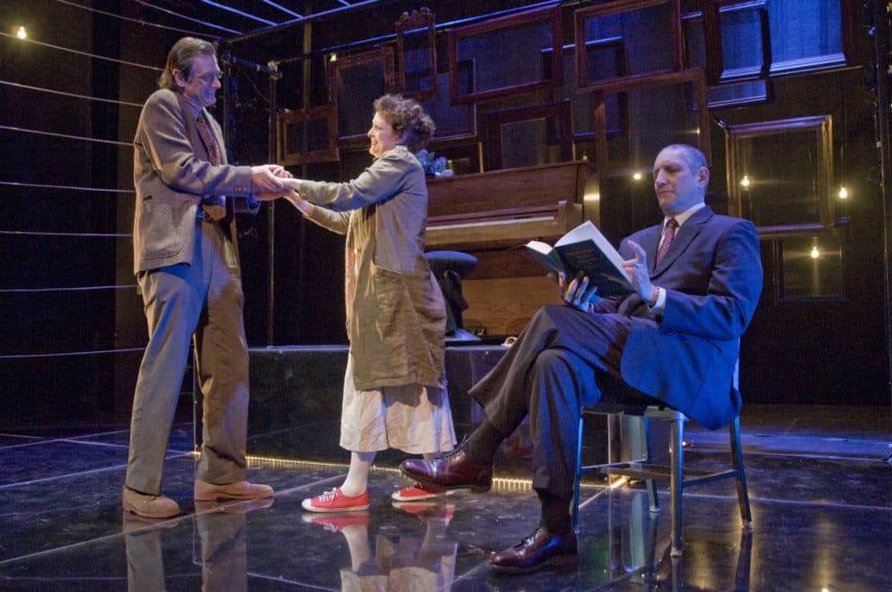 Ken Cheeseman, Paula Langton and Stephen Russell. (Courtesy Boston Playwrights Theatre)