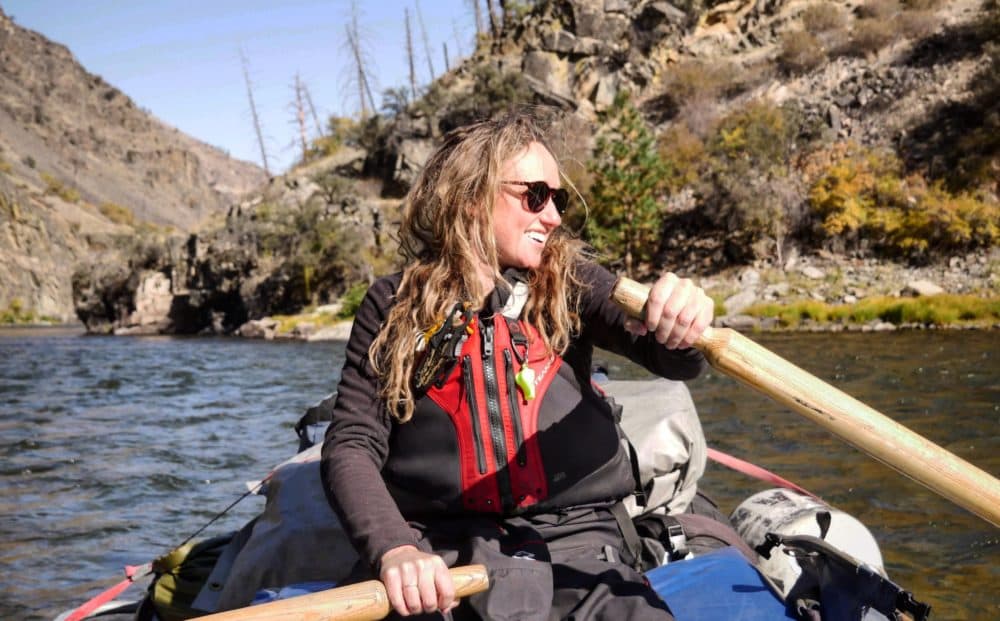 Carlye Sayler of Leadville, Colorado. She was on one of the last trips launched on the Colorado River at the Grand Canyon when the pandemic began. (Courtesy)