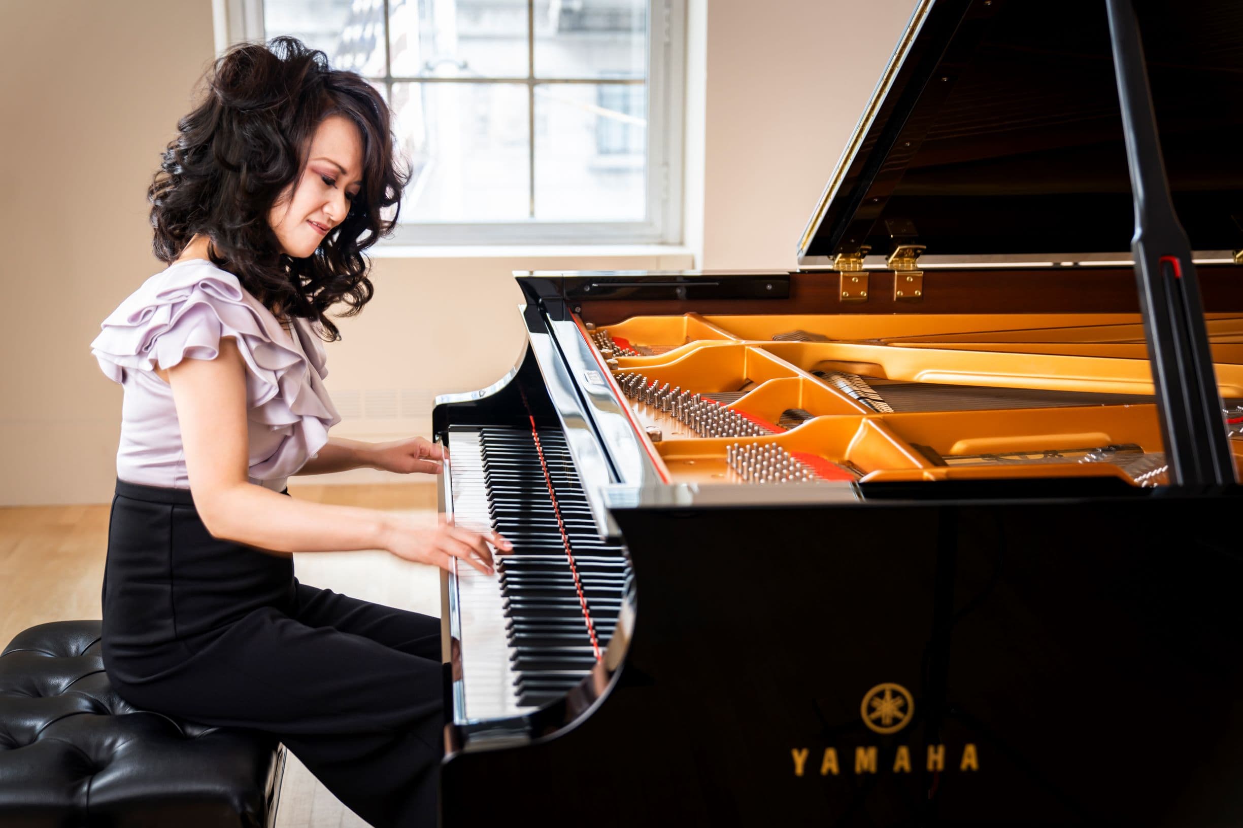 Pianist-composer Yoko Miwa. (Courtesy Chris Lee)