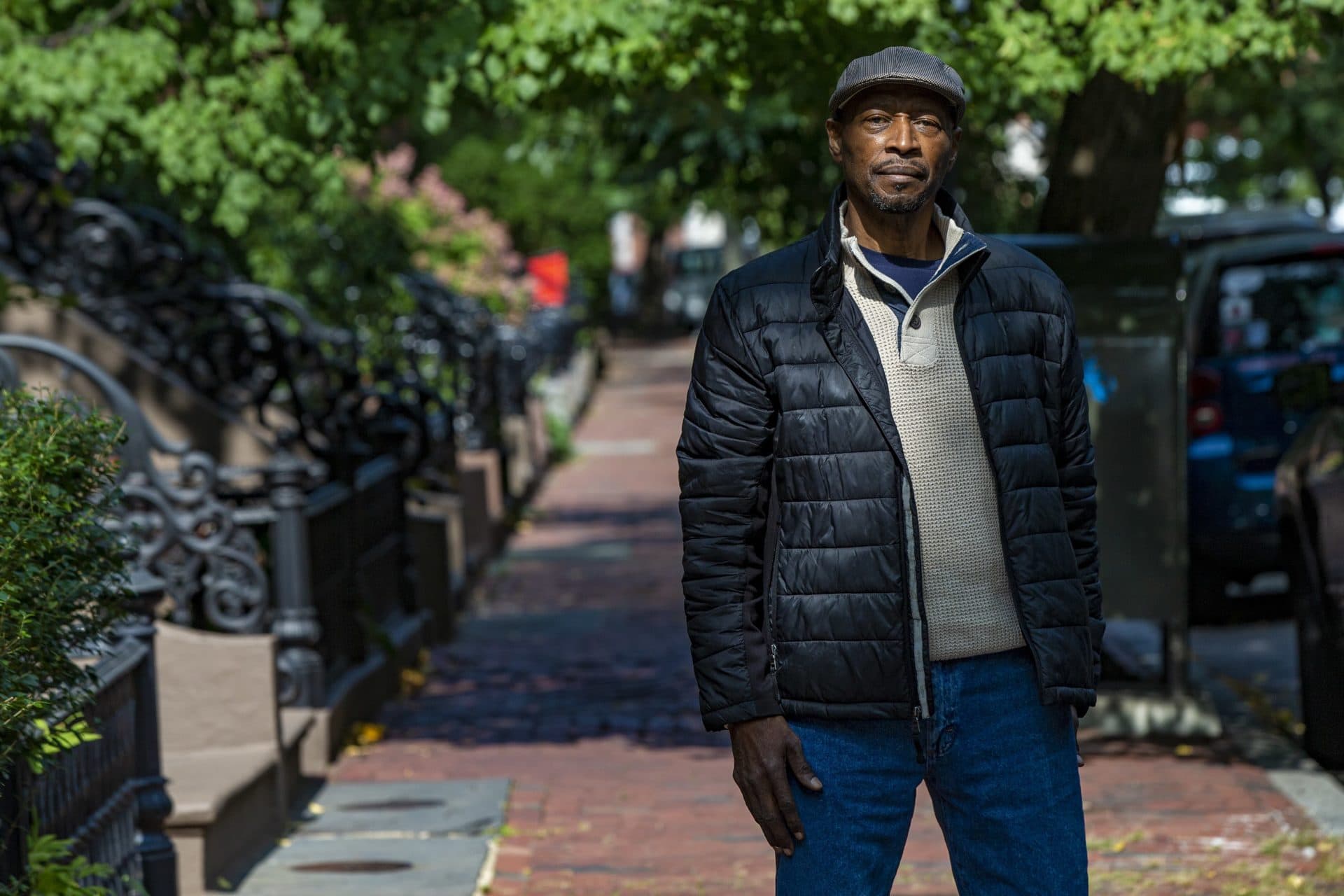 Charles Clark, president of the Tenants’ Development Corporation. (Jesse Costa/WBUR)