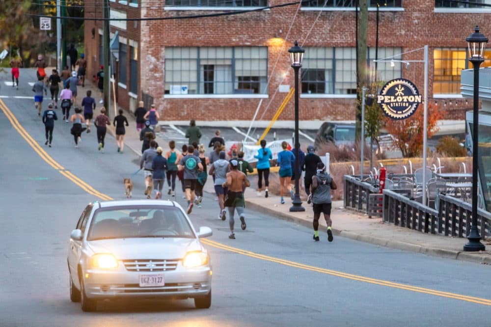 Prolyfyck Run Crew on their route. (Derrick J. Waller)