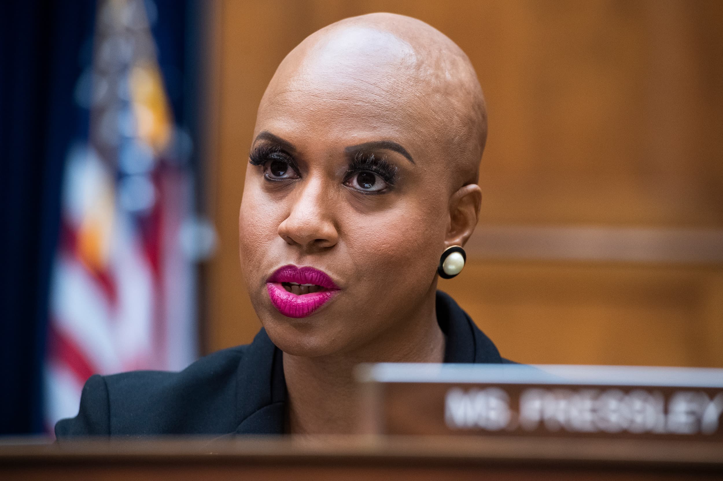 Rep. Ayanna Pressley (Tom Williams-Pool/Getty Images)