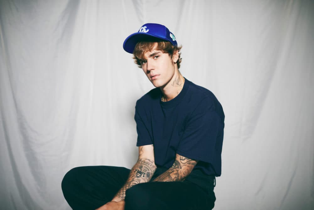 Justin Bieber poses during a studio photo shoot in August 2020 in Los Angeles, California. (Mike Rosenthal/Getty Images)