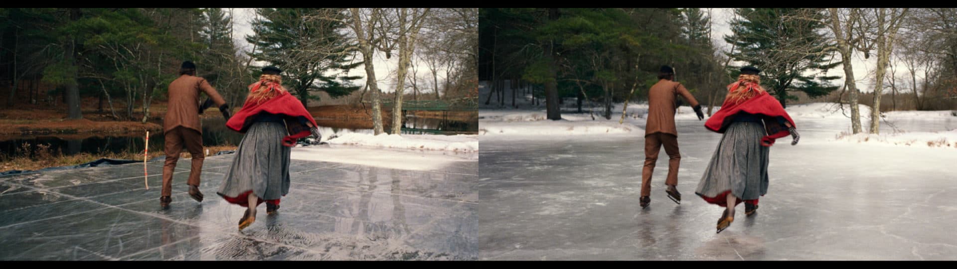 Another before and after from the set of &quot;Little Women.&quot; (Courtesy Zero VFX)