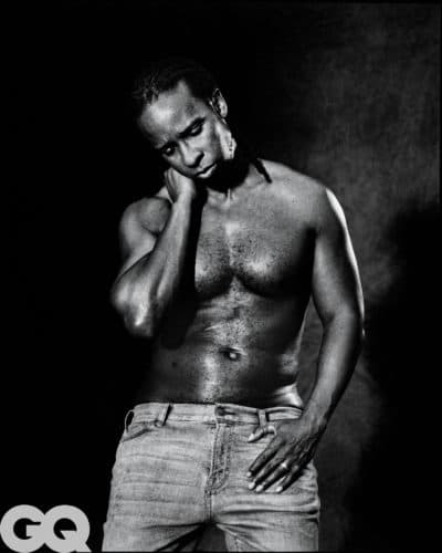 Ibram X. Kendi in GQ's &quot;Scar Stories: The Toll of Colon Cancer.&quot; (Dana Scruggs/GQ).