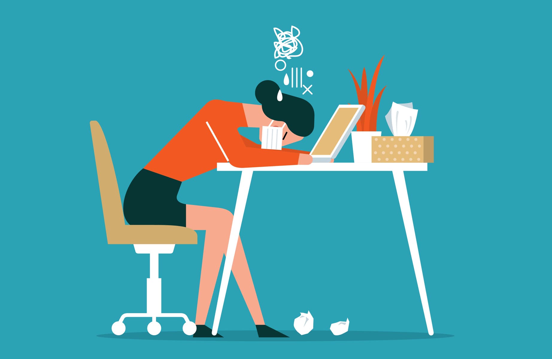 Emory University sociologist Corey Keyes coined the feeling "languishing" — showing up for life, but living without purpose or aim. (Getty Images)