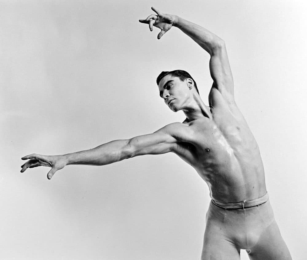 Dancer Jacques d'Amboise, 1961. (Jack Mitchell/Getty Images)
