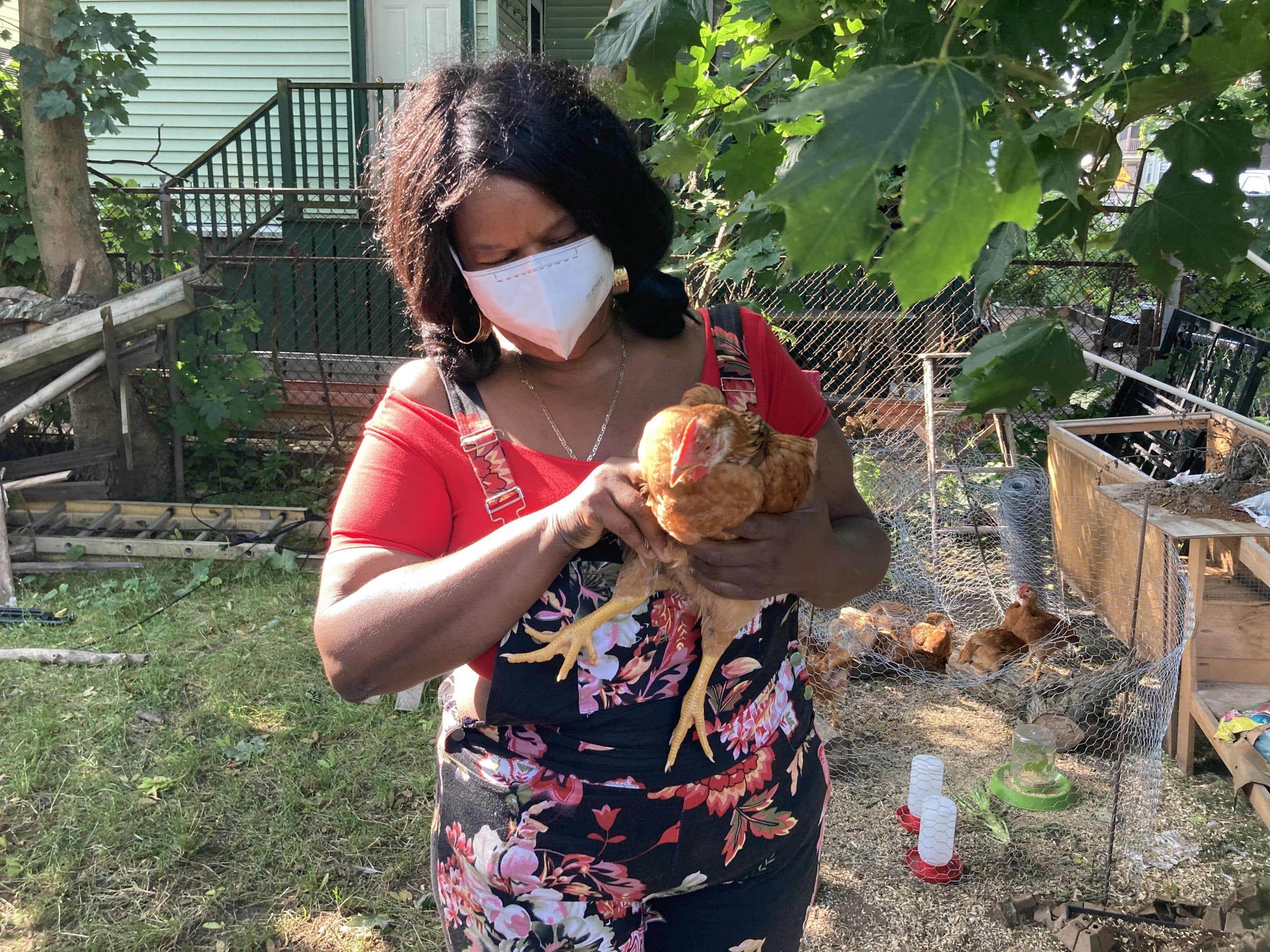 Kafi Dixon on her Boston farm. Courtesy Lost Nation Pictures