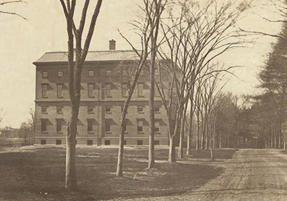 Museum of Comparative Zoology in 1860. (Courtesy Museum of Comparative Zoology, Harvard)