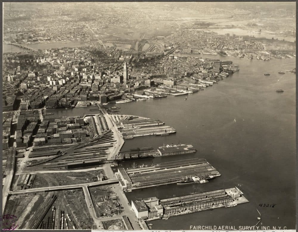 South Boston, Commonwealth Pier, 1925. Boston Pictorial Archive, Boston Public Library