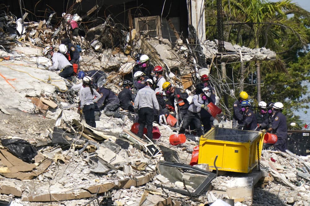 Search Continues For Survivors Of Surfside, Florida, Condo Collapse ...