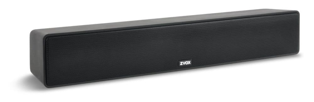 A ZVOX sound-bar (Jon Kalish)