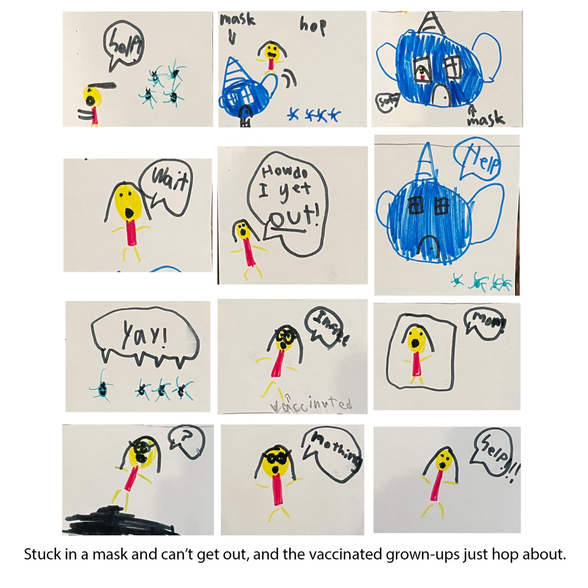 In Their Own Words: Kids Reflect On COVID-19 In Letters, Poetry And Artwork  | WBUR News