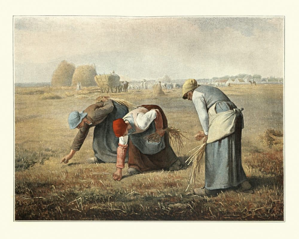 Psychotherapist Kerry Malawista says &quot;The Gleaners&quot; by Jean Francois Millet is comforting because it shows a middle distance, which in processing grief is necessary to gain perspective and hope. (Getty Images)